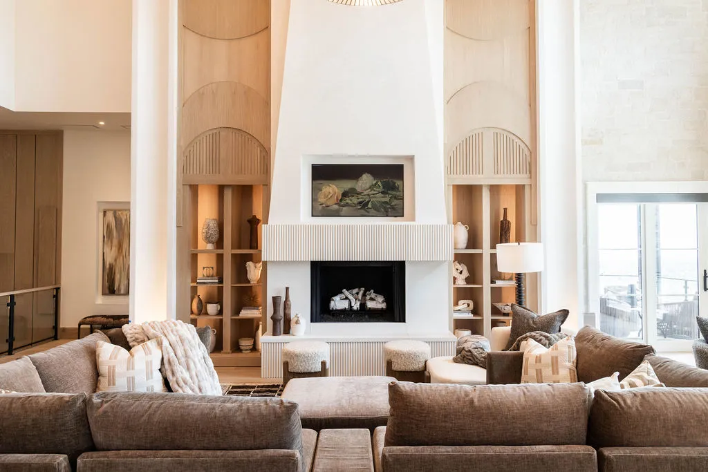 Panoramic interior view