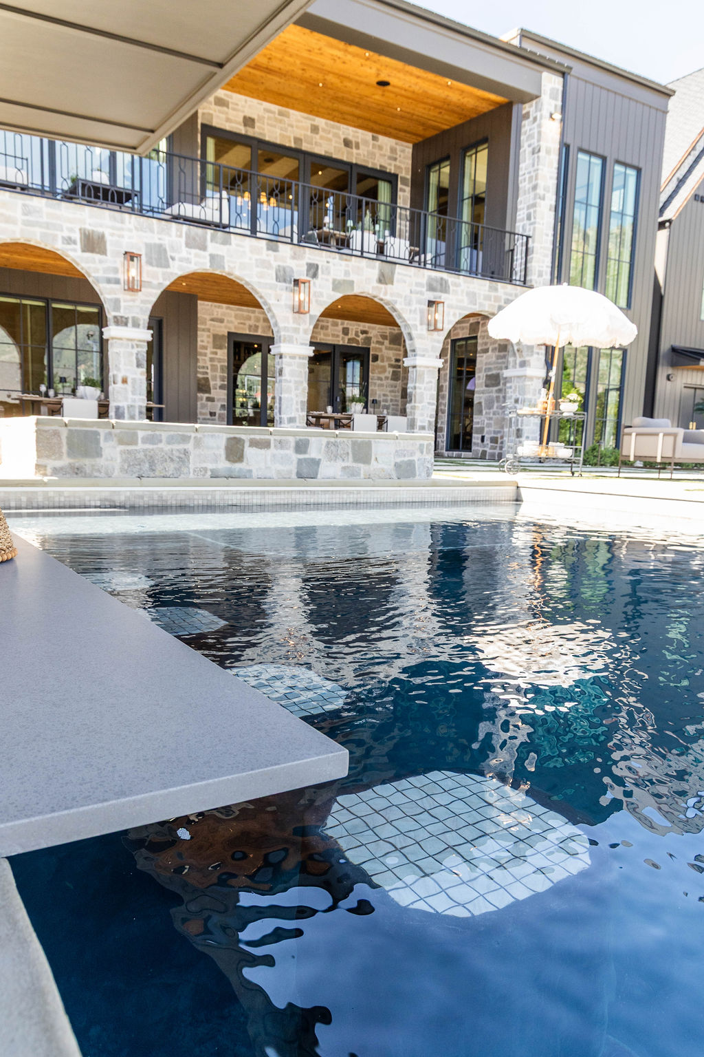 Alpine Oasis Backyard