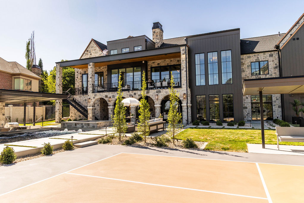 Alpine Oasis Backyard