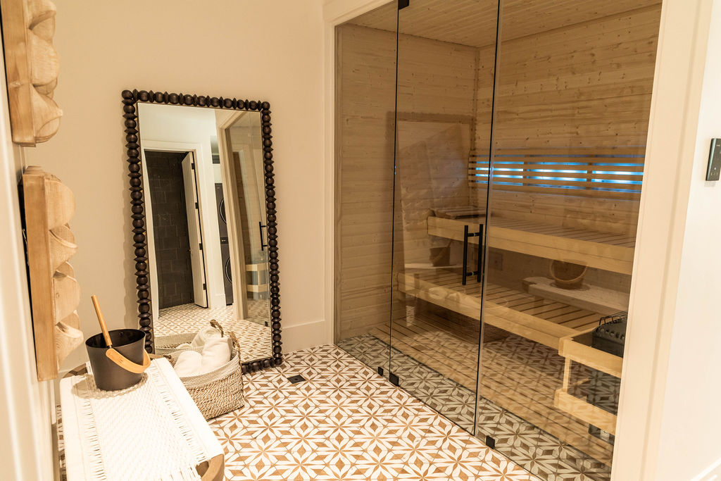 Alpine Oasis Basement Sauna