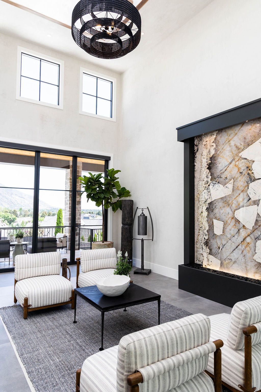 Alpine Oasis Courtyard