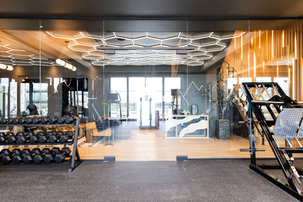 Room With A View home gym & sauna