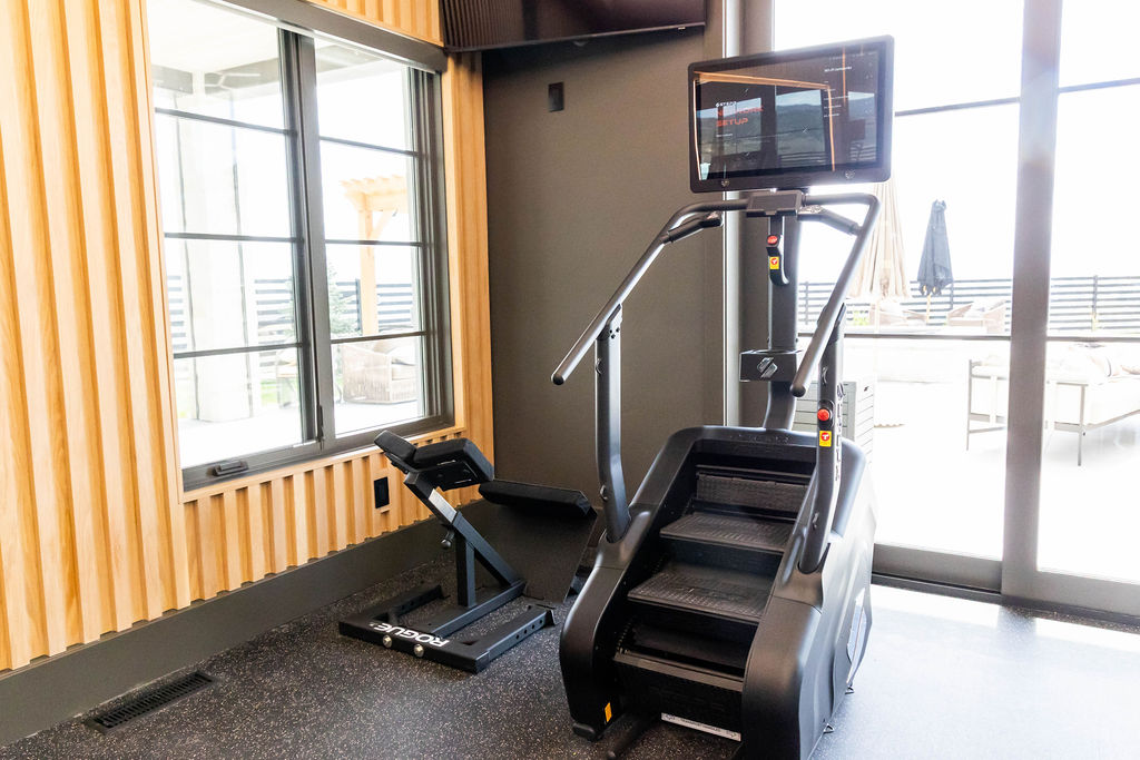 Room With A View home gym & sauna
