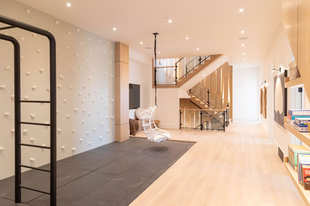 Room With A View home playroom area